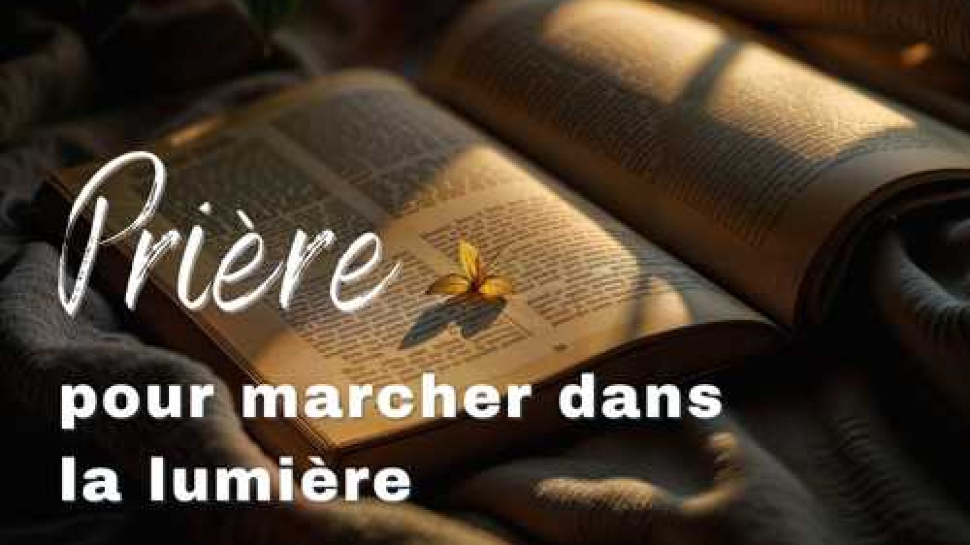 Prière se laisser guider